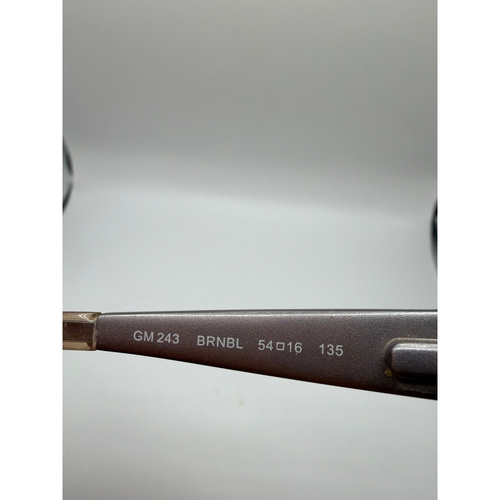 Marciano Guess Eyeglass Frames Women 54-16-135 Brown Marble Crystal GM 243 - Picture 7 of 7
